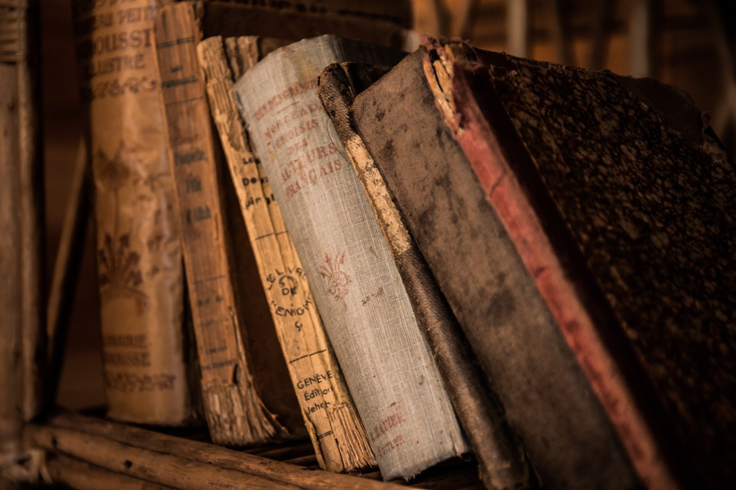 Archive books and earlier writing materials